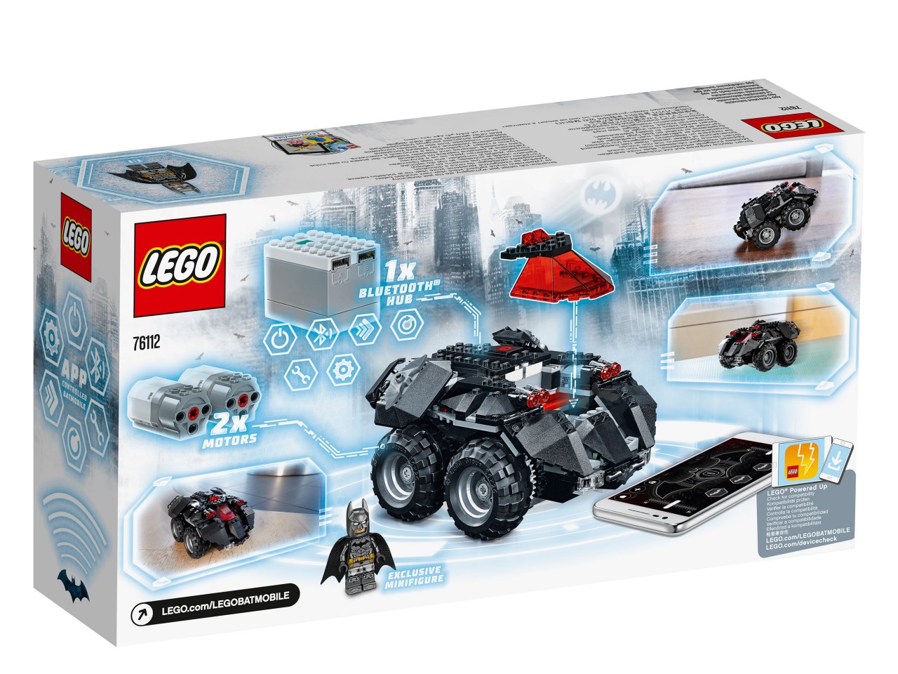 Конструктор lego super heroes бэтмобиль с дистанционным управлением Конструктор lego super heroes бэтмобиль с дистанционным управлением