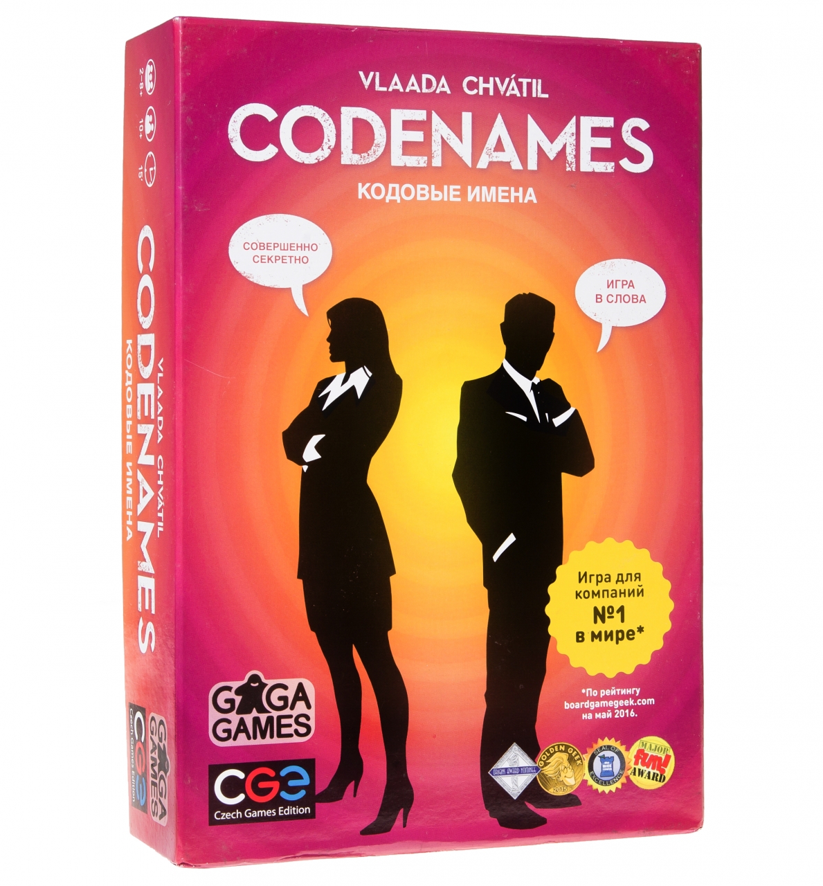 Настольная игра GAGA GAMES GG041 Кодовые имена (Codenames) <br>