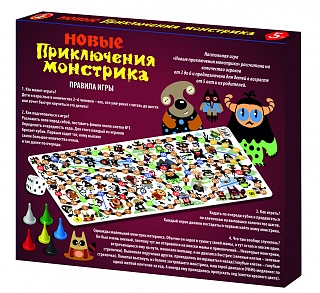 Настольная игра поймай монстрика