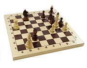 Настольная игра ДЕСЯТОЕ КОРОЛЕВСТВО 2846 Шахматы Гроссмейстерские деревянные (43см х 43см)