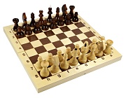 Настольная игра ДЕСЯТОЕ КОРОЛЕВСТВО 2845 Шахматы деревянные (29см х 29см)